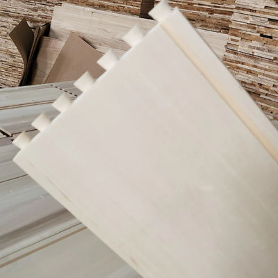 Tabla de cajón de cola de paloma fuerte y ligera con panel de madera de pino de álamo de paulownia