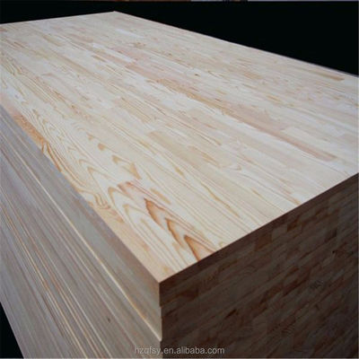 Tabla de comedor de diseño contemporáneo Zealand Radiate Pine Board Panel de pino ruso