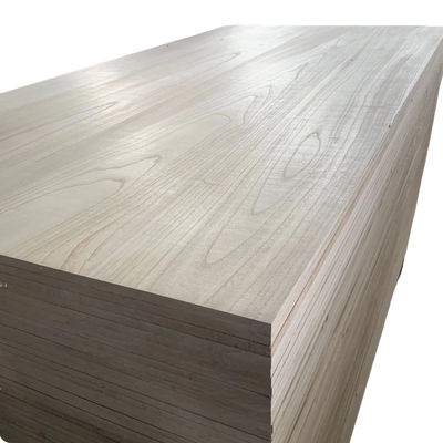 Certificado FSC de madera de paulownia con bordes pegados con juntas de dedos
