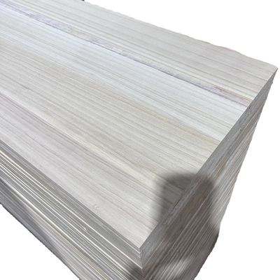Tablero de paulownia natural sólido muebles tableros de troncos color natural estilo de diseño moderno