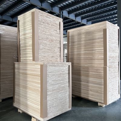 Tablero de paulownia natural sólido muebles tableros de troncos color natural estilo de diseño moderno
