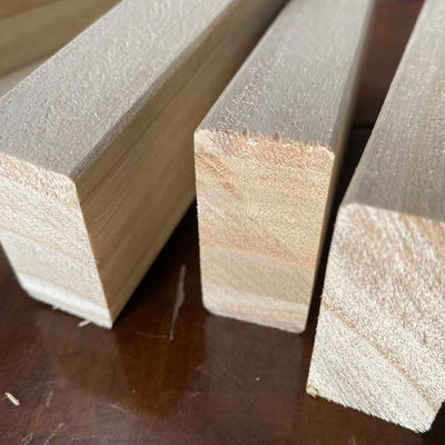 Bloques de juguete de construcción de madera de paulownia con espesor personalizado