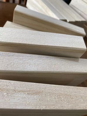 Bloques de juguete de construcción de madera de paulownia con espesor personalizado