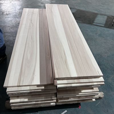 Final Material de muebles Tabla de álamo sólido de grado AA con un contenido de humedad del 8% al 12%