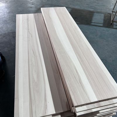 2440x1220 o tamaño personalizado E0 Panel de pegamento Precios de madera de álamo con grosor de 6 mm-30 mm
