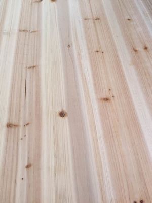 Muebles de madera sólida Armario Cabinet Puerta Core Tabla de cama con contenido de humedad 8%-12%