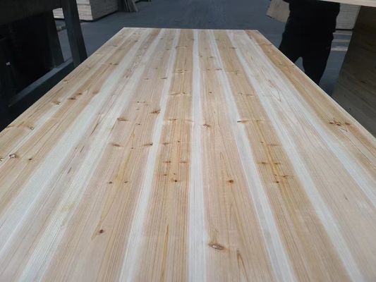 Muebles de madera sólida Armario Cabinet Puerta Core Tabla de cama con contenido de humedad 8%-12%