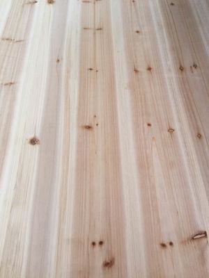 12-30mm Grado AB Panel de unión de madera maciza pintada a medida para tablero de cedro de abeto