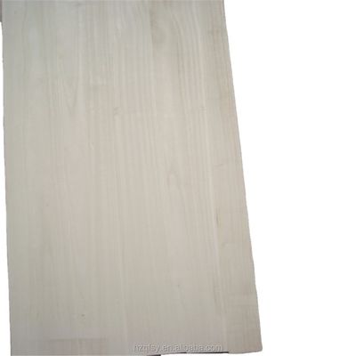 Tabla de unión de dedos de Paulownia personalizada para la fabricación de muebles espesor 3mm-50mm