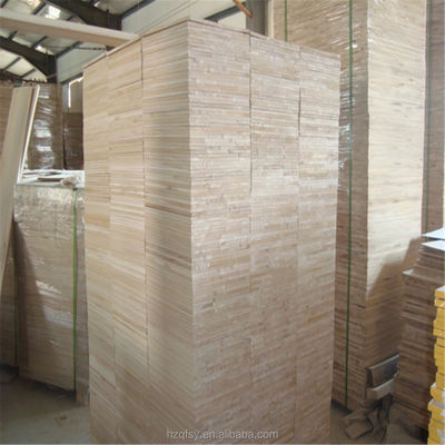 Tabla de unión de dedos de Paulownia personalizada para la fabricación de muebles espesor 3mm-50mm