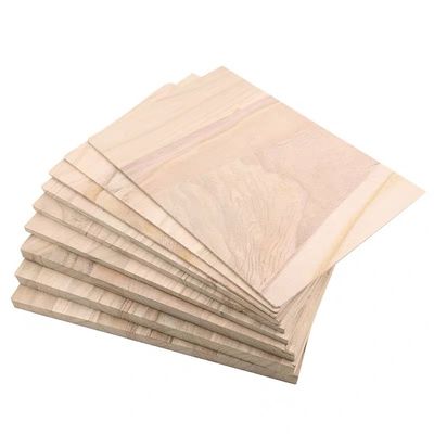 Color natural Paulownia Taekwondo tablero de frenado para equipos deportivos