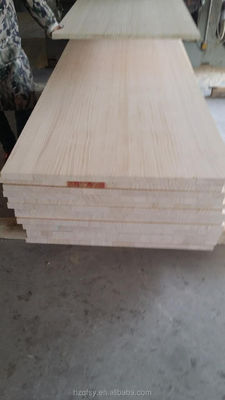 Tablero de pino de madera sólida de pino natural o blanqueado de grado BC