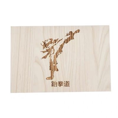 Tabla de taekwondo re-rompible y personalizable Durable y hecha de madera de paulownia