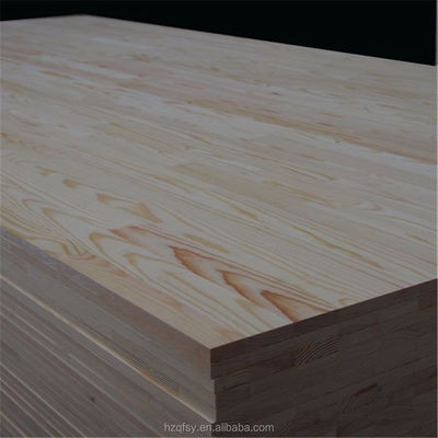 Tabla de pino de taller con pegamento ambiental E0/E1 y tabla de juntas de madera sólida de pino