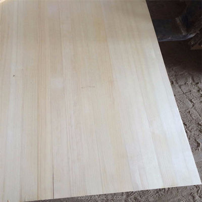 Tabla de pino de taller con pegamento ambiental E0/E1 y tabla de juntas de madera sólida de pino