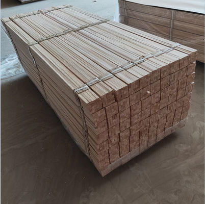Paulownia Batten Triángulo Cuadrado Chamfer Franjas de madera con capacidad de solución de proyectos
