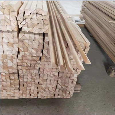 Contenido de humedad del 8% al 12% de Paulownia Triángulo de Camaras de madera para la construcción
