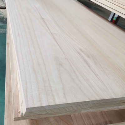 Hotel Color Tablero de madera de paulownia Industriales de madera natural ecológica Madera sólida de paulownia