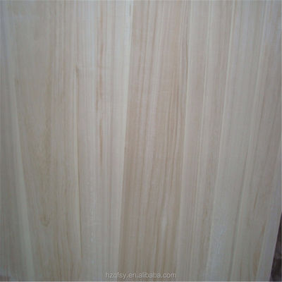 Hotel Color Tablero de madera de paulownia Industriales de madera natural ecológica Madera sólida de paulownia