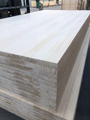 Panel de muebles de madera maciza para el hogar densidad 280-300 kg / m2 y tamaño personalizado