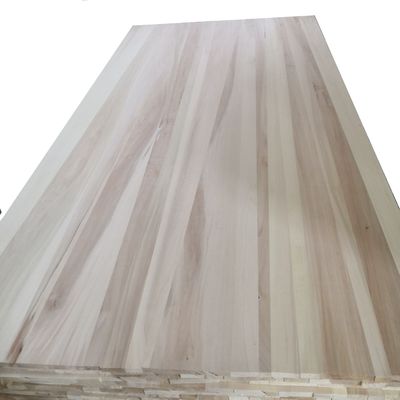 Panel de madera sólida de álamo de 4X8 pulgadas con y competitivo en 480-510 kg / m3 Densidad