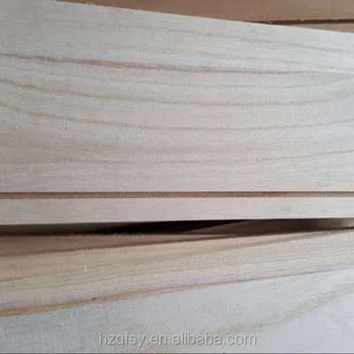 Otros servicios posventa de madera de paulownia sólida personalizada