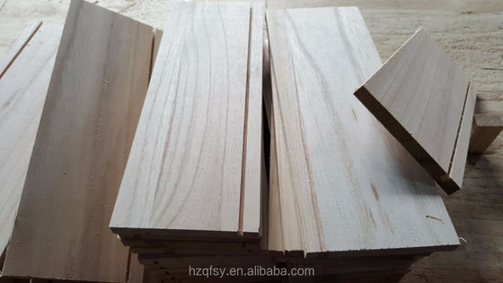 Tablero de cajones de paulownia de madera sólida personalizable Eco-amigable Tablero de cajones de paulownia grado BC