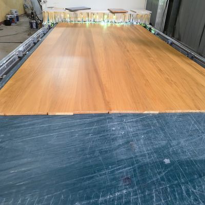 El uso de la madera de madera de madera sólida para la fabricación de paneles de madera