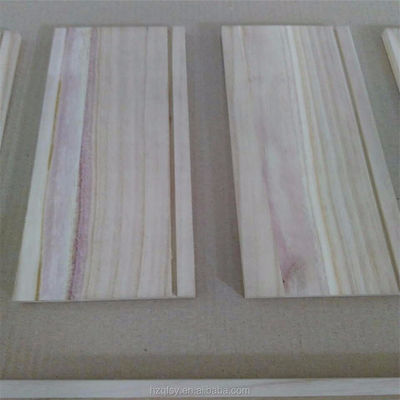 Tablas de paulownia de madera sólida ecológica y personalizables con un contenido de humedad del 8% al 12%