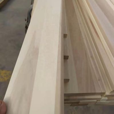 Inicio Oficina Muebles de álamo paneles rectos de madera sólida