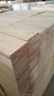 Tablas de paulownia de madera sólida ecológica y personalizables con un contenido de humedad del 8% al 12%