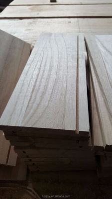 Tablas de paulownia de madera sólida ecológica y personalizables con un contenido de humedad del 8% al 12%