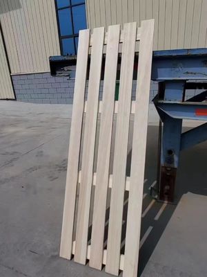 100-1220 mm de ancho marco de cama de madera sólida con espesor personalizado y tablas de madera de álamo