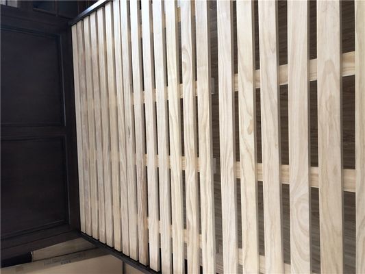 Contenido de humedad 8%-12% Populares marcos de lecho de álamo y madera para un sueño lujoso