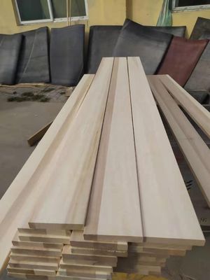 Contenido de humedad 8%-12% Populares marcos de lecho de álamo y madera para un sueño lujoso
