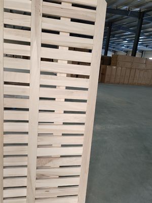 Contenido de humedad 8%-12% Populares marcos de lecho de álamo y madera para un sueño lujoso