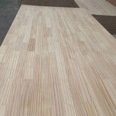 Diseño tradicional tablero conjunto de dedos de madera de pino europeo 2440x1220mm o tamaño personalizado