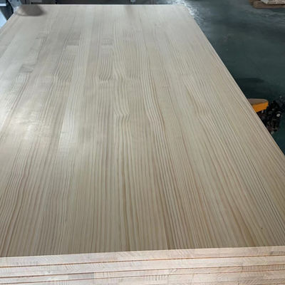 Tablas de madera de pino de acabado natural o blanqueado para y 2440x1220 o tamaño personalizado