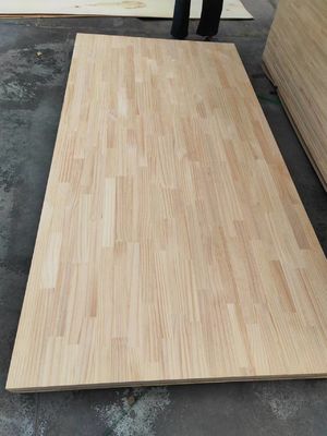 Diseño tradicional tablero conjunto de dedos de madera de pino europeo 2440x1220mm o tamaño personalizado