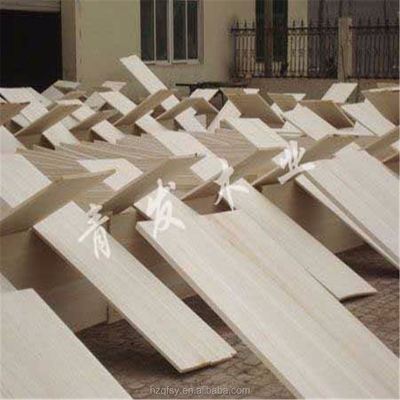 Madera de sierra de paulownia para muebles y accesorios de madera de tabla de madera