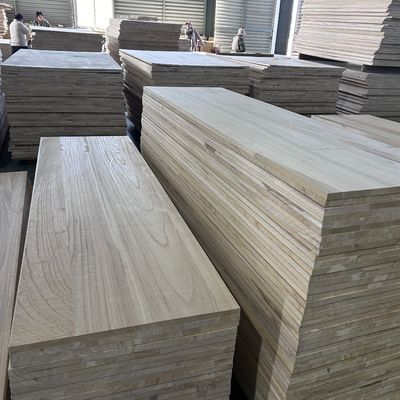 Fabricación de muebles AA Tabla de madera de paulownia con piezas de repuesto libres
