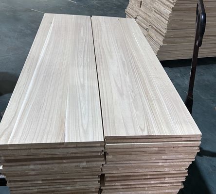 Panel de paulownia a medida Tablero de madera de paulownia sólida Tablero de madera de paulownia