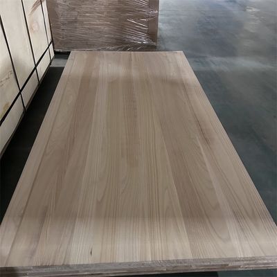 espesor de 3 mm-55 mm de madera de paulownia de borde pegado tablero de madera para el gabinete