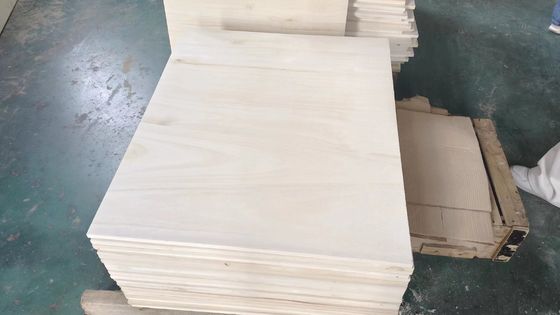 Materiales para la decoración del hogar tablero blanqueado Paulownia con soporte técnico en línea