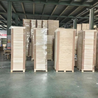 Solución total Tabla blanqueada de paulownia 2440*1220 mm para proyectos en venta