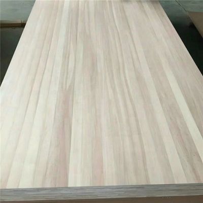 100mm-2440mm Texturas naturales Muebles de madera sólida Panel de tablón de álamo