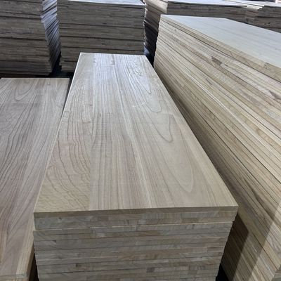 Muebles gabinete tablero madera aserrada para madera Paulownia grado AA AB BB BC