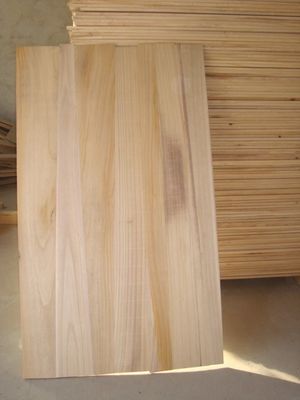 Cabinetes de madera de paulownia, cajones de madera sólida, paneles de articulaciones de dedos