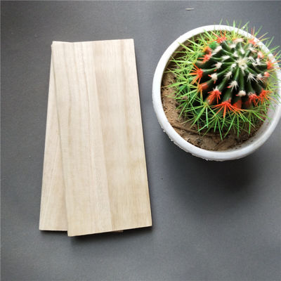 Lado del cajón Tablas de madera sólida de grado AA Paulownia lija lisa