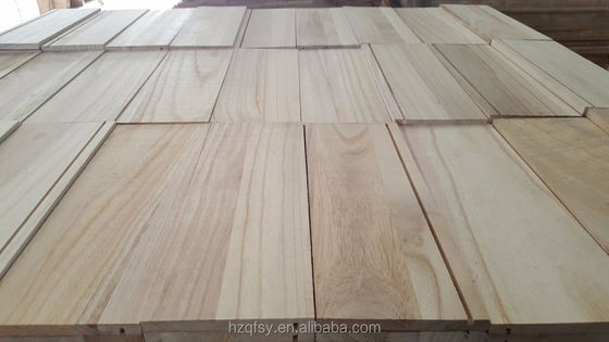Tabla de madera de paulownia para muebles Soluciones de cajones Capacidad Color natural